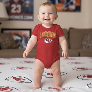 NFL - OUTER STUFF - Kansas City Chiefs ~ Onesie - 24 months - NWT
